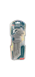 SERIE 9 CHIAVI MASCHIO PIEGATE PER VITI CON IMPRONTA TORX®
